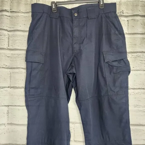 5.11 Tactical Taclite TDU Pant Dark Navy Mens XL Waist 39.5-43 Cargo Uniform - Picture 4 of 12